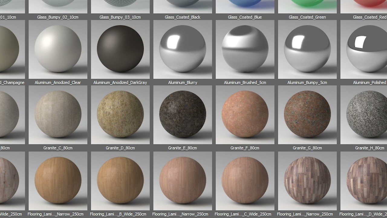 Material Library And Presets - V-Ray For Sketchup - Global Site