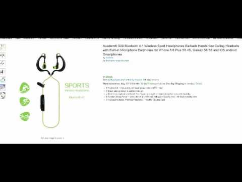 B012N1LA9I Ausdom S09 Bluetooth Headphone