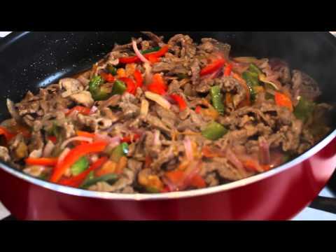 Video: Tacos De Carne Y Verduras