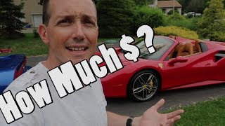 How much my ferrari 488 payment is ...