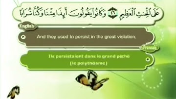 سورة الحاقة بصوت القارئ مصطفى اللاهوني