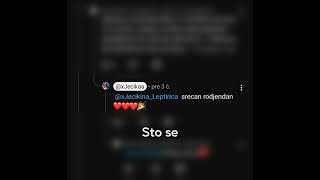 HVALAA PUNO JECOO!HVALA PUNO STO SI MI MOTIVACIJA DA NASTAVIM DA RADIM ONO STO VOLIM!VOLIM TEE!❤️🥹