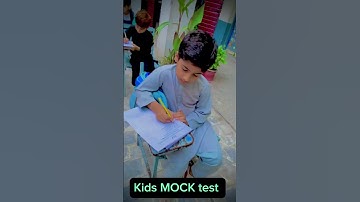 Kids Mock test at ELP Academy Gulberg Peshawar