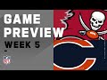 Tampa Bay Buccaneers vs. Chicago Bears | NFL Week 5 Game Preview
