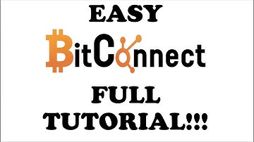 2018 BEST BITCONNECT FULL TUTORIAL | STEP BY STEP | INVESTING, LENDING & REINVESTING