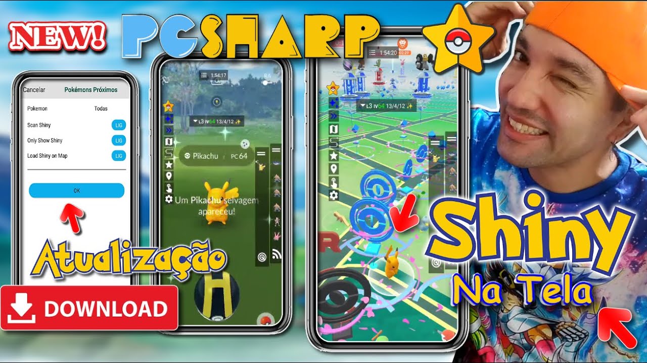 TENTANDO PEGAR TODOS OS SHINIES DO CAMINHO DA ALEGRIA (MEGA DESAFIO) -  POKÉMON GO FAKE GPS 