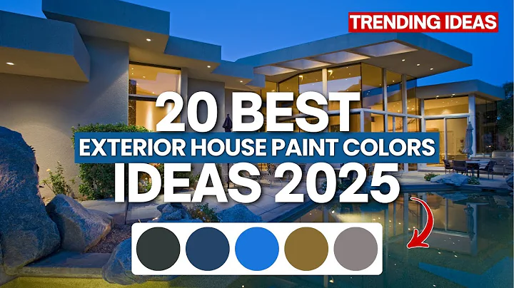 Top 20 Exterior House Paint Colors for 2025 Revealed