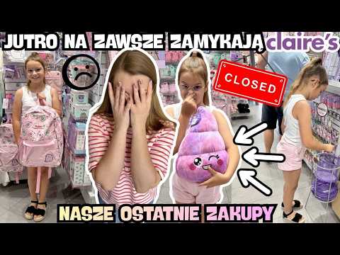 Widzka decyduje co głupiego Oliwia ma zrobić w galerii handlowej💖 Zamykają Claire's w całej Polsce😱😱