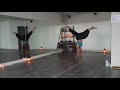 Handstand with the Hippie chick Trainer