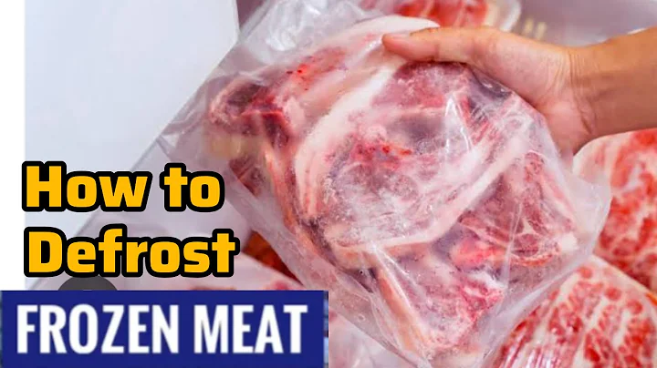 How to Defrost Meat Quickly And Safely?| جمے گوشت کو کھولنے کا تیز ترین طریقہ