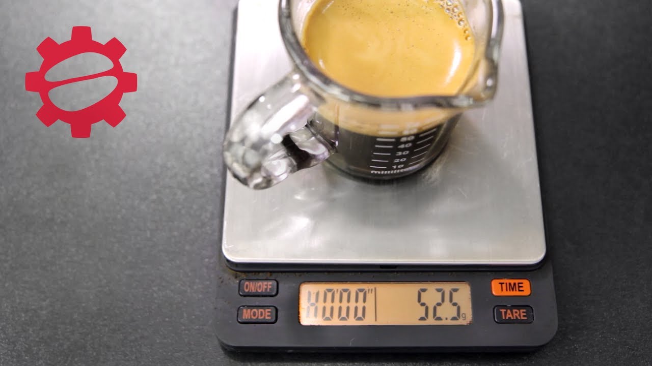 Espresso Scale - Great for measure espresso shots