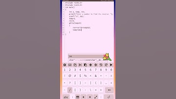 🔥 Reverse number 🔥 C code to reverse the digits of a number #shorts #coding #programming #tutorial