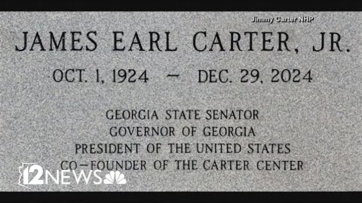 New photos of former President Jimmy Carter’s resting place
