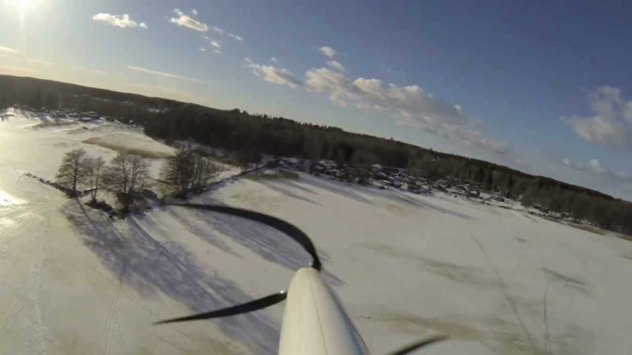 Vinterflygning påTisaren