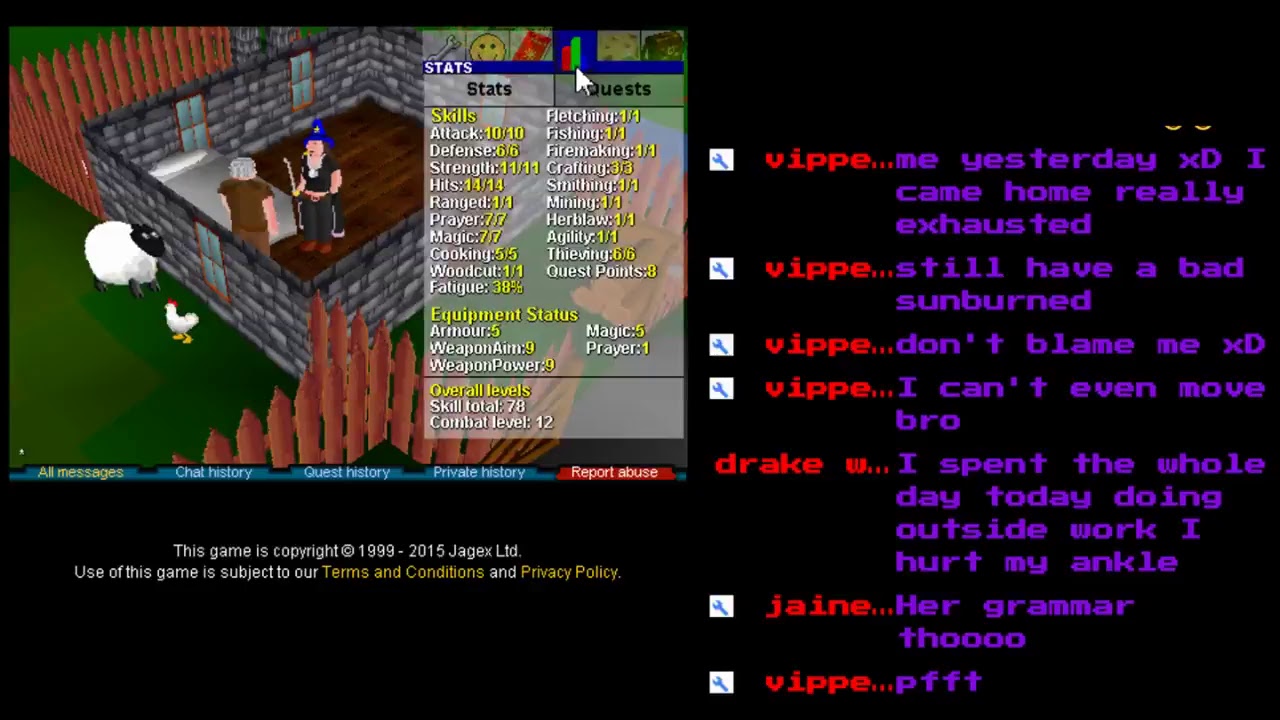 RuneScape Classic Sheep Shearer YouTube