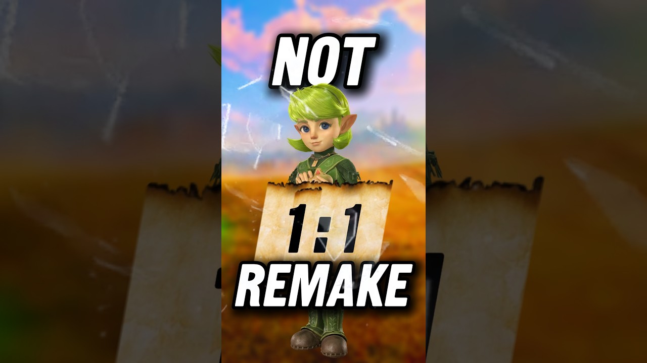 The New Ocarina of Time Remake is NOT A 1:1 Remake