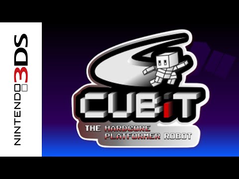 [3DS] Cubit The Hardcore Platformer Robot (2013) Longplay