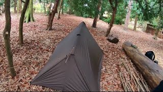 Fully Enclosed Tent with a Tarp | DD Superlight