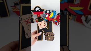 Pirate Themed 3D Letters