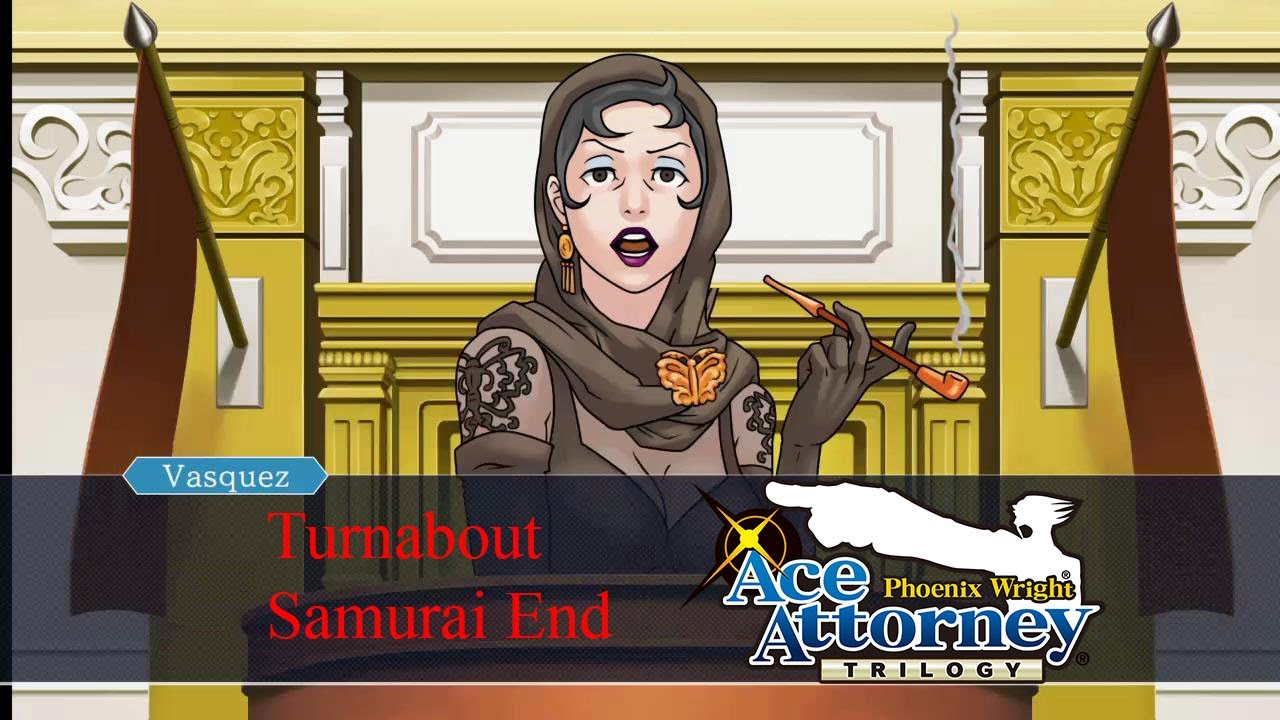 The Turnabout Samurai End Phoenix Wright Ace Attorney Trilogy (Part