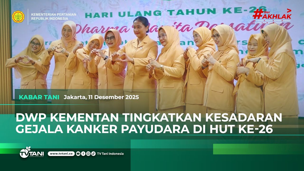 Rayakan HUT ke-26, DWP Kementan Turut Gelar Sertijab Ketua DWP Baru