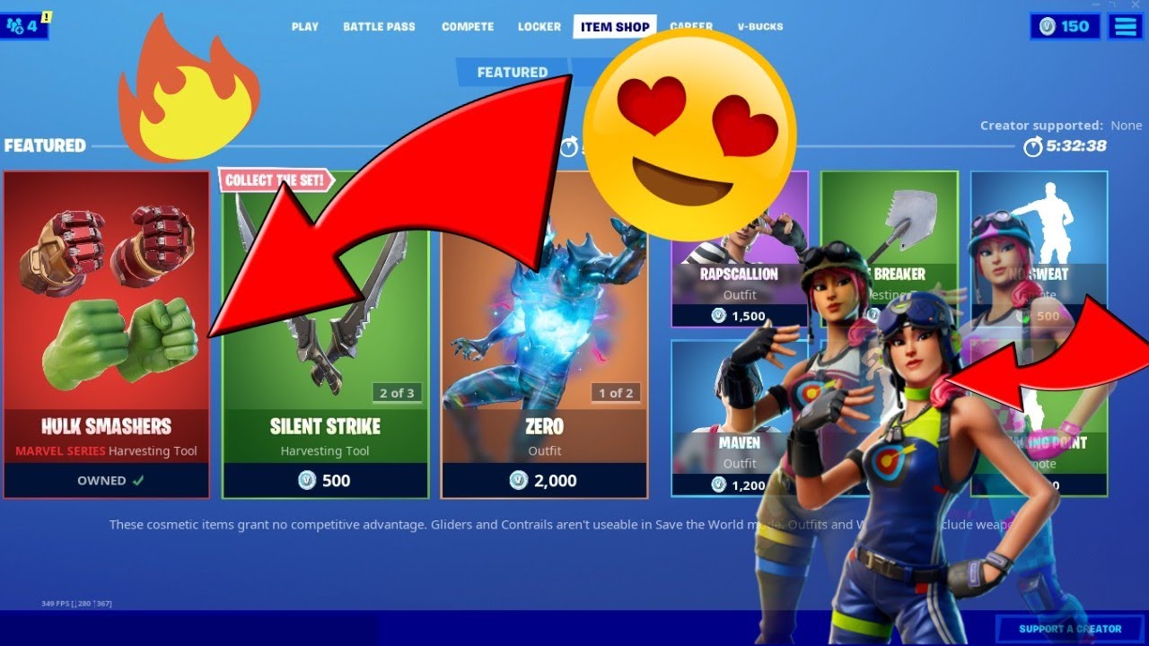 Fortnite: The Hulk Smashers rock! + Bullseye 3rd style showcase