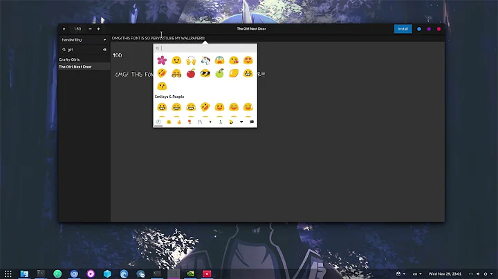 Font Finder 1.3.1 | Google's Font App in GTK / Rust! [GNOME 3.26]