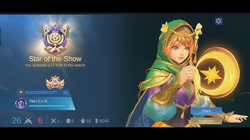 Ruby Never Dies: 17 KDA MVP in 12-Min Mythic Honor Win | MLBB