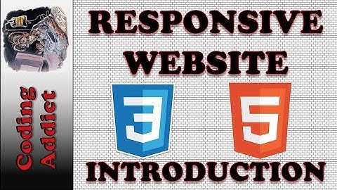 Responsive Website HTML5 and CSS3 1 - Introduction