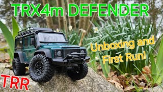 NEW TRX4M DEFENDER UNBOX AND DRIVE