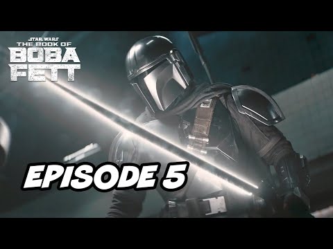 Star Wars Book of Boba Fett Episode 5 TOP 10 Breakdown and The Mandalorian Easter Eggs