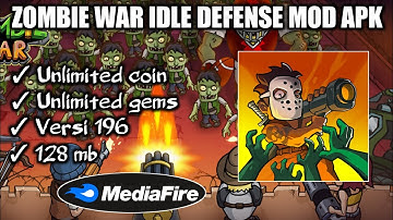 Zombie War Idle Defense Mod Apk Terbaru Versi 196 || Unlimited Coin And Gems