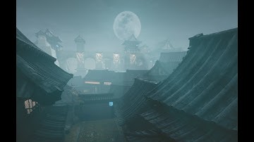 UE4 Level design : Japanese Machi dungeon