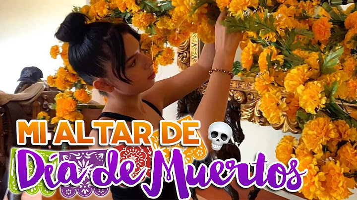 Ángela Aguilar - Mi Vlog #80 Mi altar de Día de Muertos