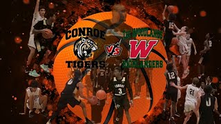 Conroe Tigers vs The Woodlands Highlanders 9th Grade Boys Basketball Conroe White/B Team 1-18-2023