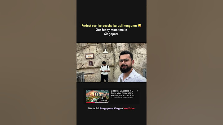 Tag your travel buddy!...#TravelWithAshwin #TravelBloopers #BehindTheScenes #FunnyReelsIndia