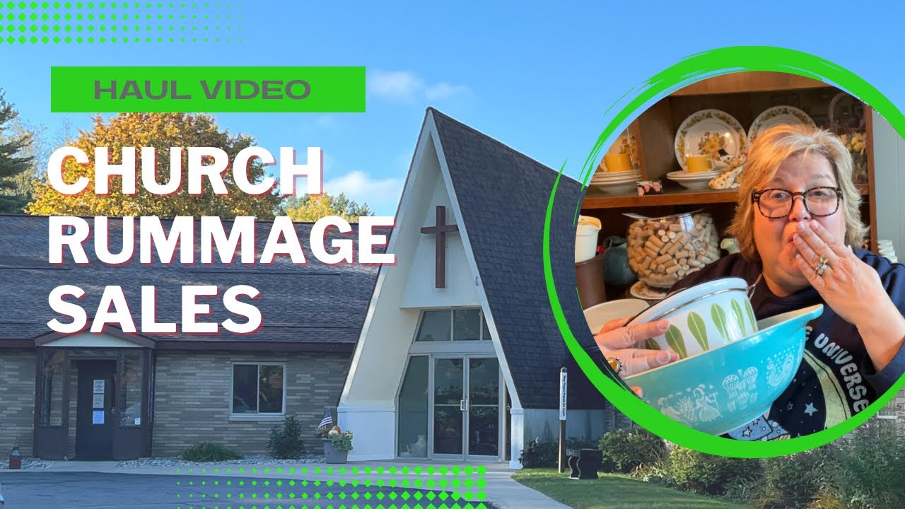 Another GREAT!! Church Rummage Sale! Left me in tears! YouTube