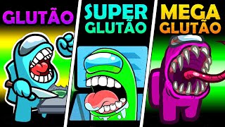 THE EVOLUTION OF GLUTTON TO MEGA GLUTTON IN THE AMONG US MOD screenshot 3