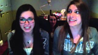 Haley And Katie Singing Cant Stop By The Red Hot Chili Peppers