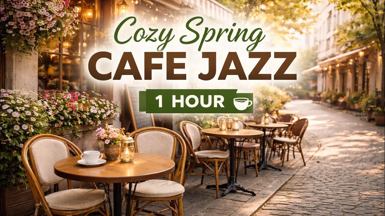 1 Hour Study Background Cafe Jazz ☕ Relaxing Instrumental Music for Focus