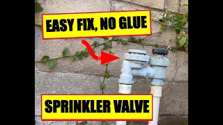 How to Repair Sprinkler Valve | How to Fix a Leaky Sprinkler Valve | Fix Leaking Sprinkler Valve