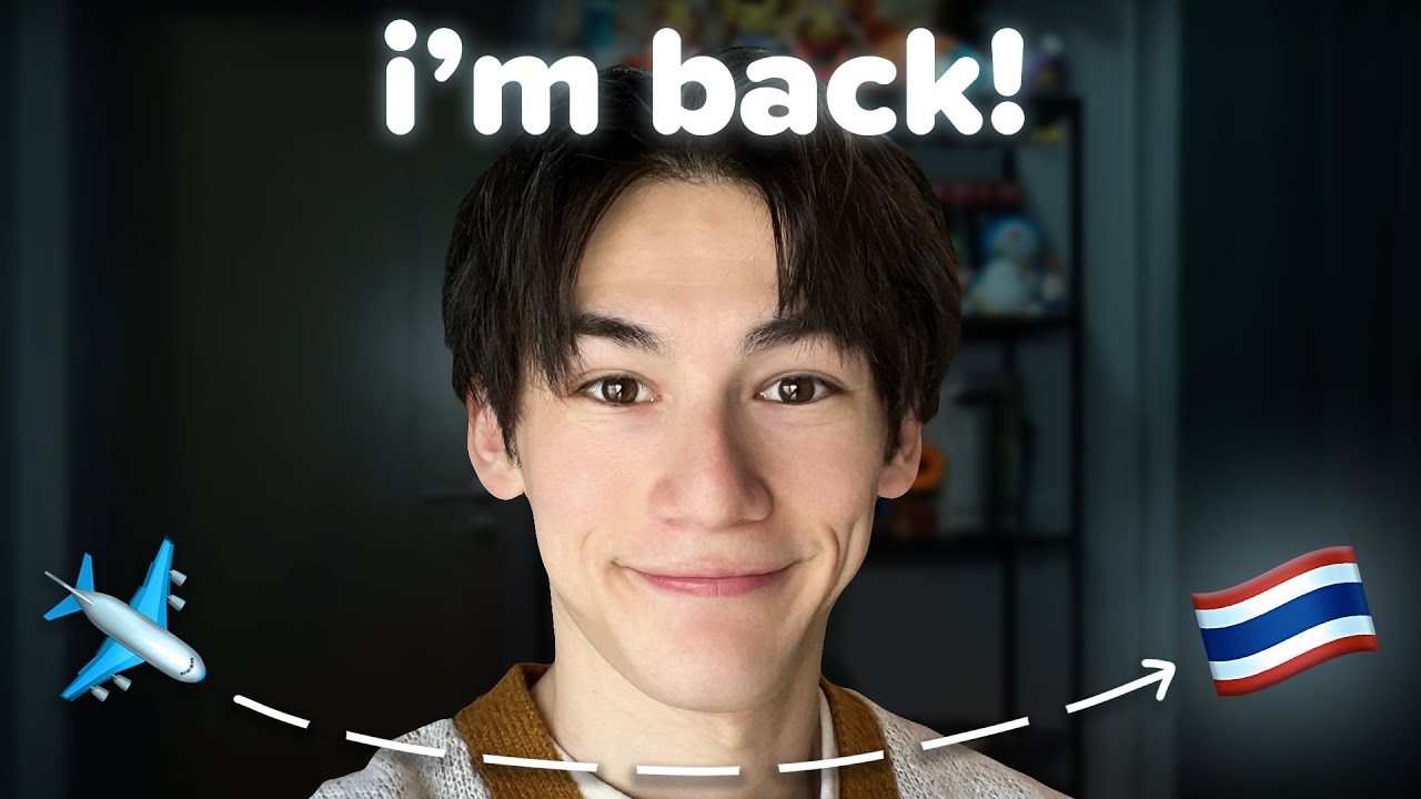 🔴 back in thailand, let's chat!