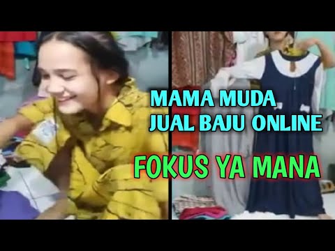 Mama muda cantik live ❤️❤️ jualan baju online