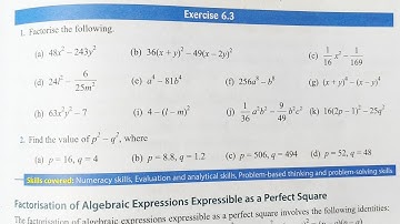 start up mathematics class 8 ch-6 solution exercise 6.3 | factorisation |viva Education ex6.3