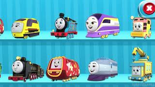 Thomas &amp; Friends Go Go Thomas! 🔹🌷 Thomas, Carly VS Kana Complete Full Golden Cogwheel Evolve Engines