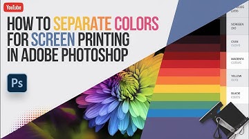 How to Sperate Colors in Adobe Photoshop easy way for screen printing #Viral #Trick #screenprinting