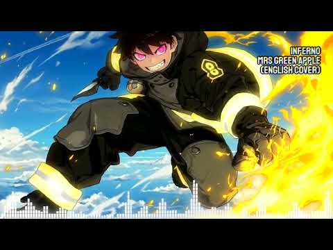 Inferno インフェルノ - Mrs. GREEN APPLE (English Vocal Cover) | Fire Force 炎炎ノ消防隊 OP 1 | Shinra Kusakabe