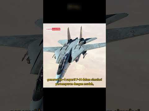 Apakah mungkin F-14 Tomcat mampu mengalahkan Su-57 Rusia dalam dunia nyata? #shorts #shortvideo