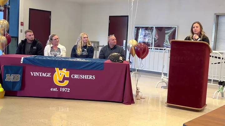 Vintage softball coach Megan Lopez talks about Emi...