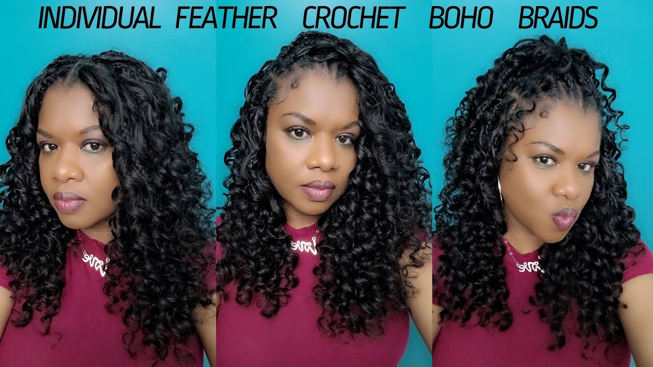 Бохо-косички из натуральных волос, заплетенных крючком | Без волос для плетения | Miracle Knot